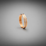 Bundova Rose Gold and Diamond Ring