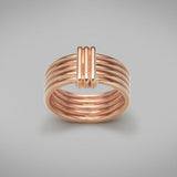 'Bundova' ring in 18ct Yellow Gold