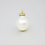 'Dorado' White Baroque Pearl Pendant