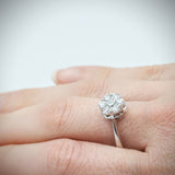 'Estate' Daisy Diamond Ring