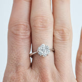 'Estate' Daisy Diamond Ring