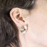 'Estate' Diamond and Spinel Earrings