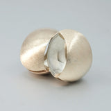 'Estate' 9ct yellow gold clip earrings