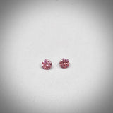 Loose Argyle Pink Diamonds  2 = 0.13ct Natural  Fancy Intense Purplish Pink