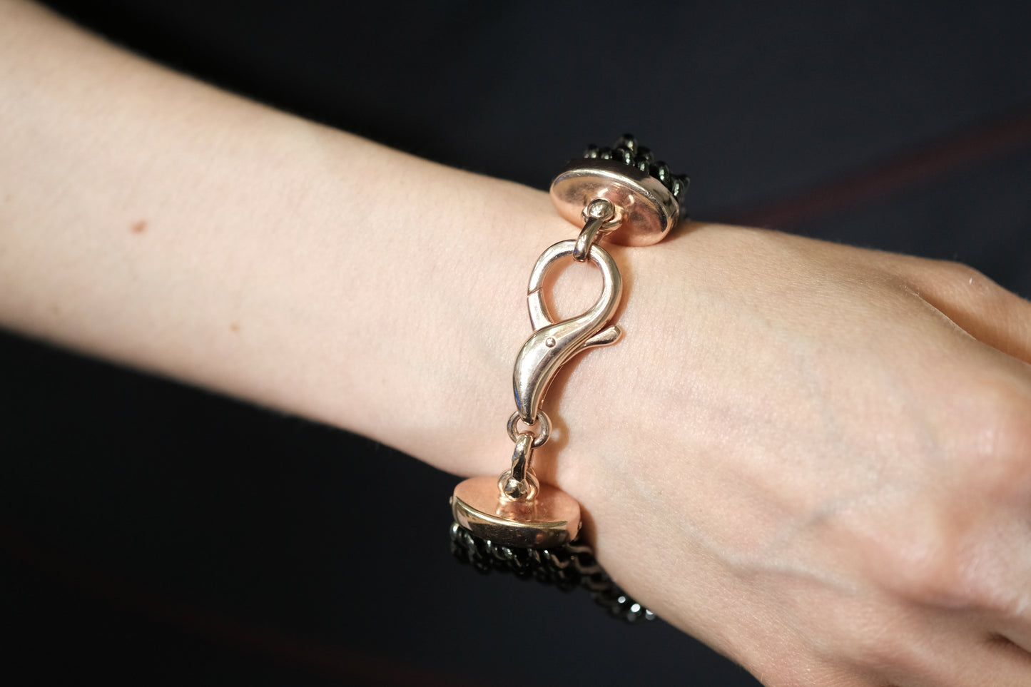 'Marcello' Multi Chain Two-Tone Bracelet