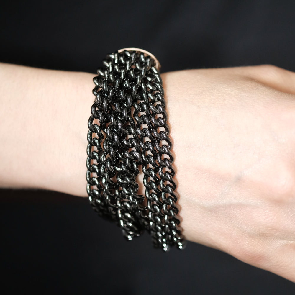 
                      
                        'Marcello' Multi Chain Two-Tone Bracelet
                      
                    