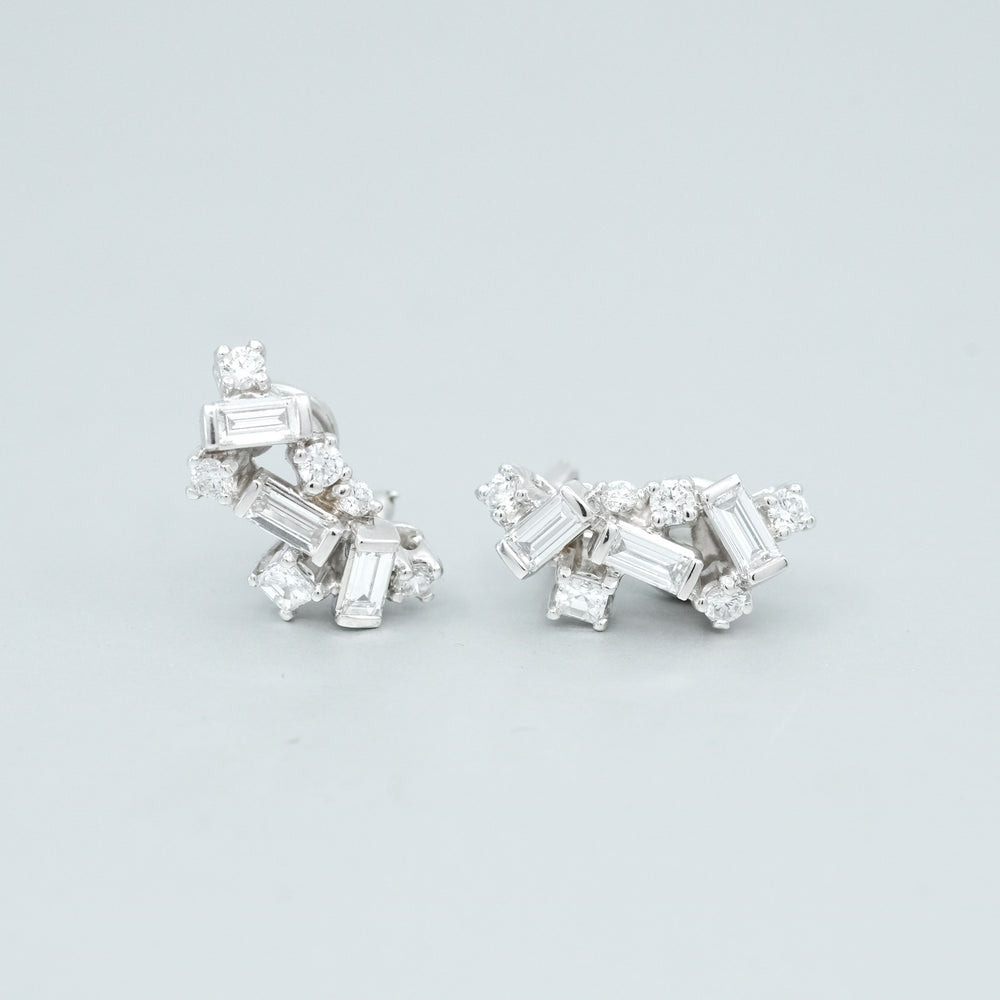 'Russe' Diamond Earrings - 1.80ct