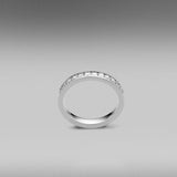 'Lovers' Princess Cut Diamond Eternity Ring