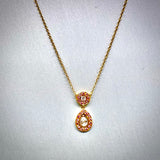 'Mignon' Pink Diamond Pendant