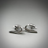 LANDforms Silver Cufflinks