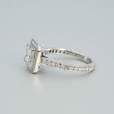 'Sitara' Princess Cut Diamond Ring with Princess cut Diamond