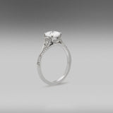 Tanara Diamond Ring with Asscher cut Diamond