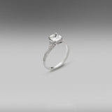 Tanara Diamond Ring with Asscher cut Diamond