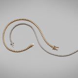 Crown set 'Tennis' Diamond Bracelet