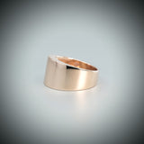 Volc 9ct rose gold Ring