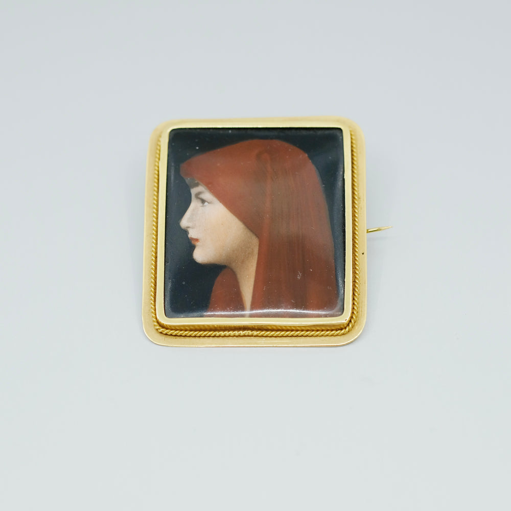 Saint Fabiola Brooch