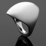 'Lava' Silver Ring