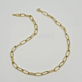 A super elegant long chain necklace that will instantly elevate your look. Timeless and classy, this necklace can be worn layered or on its own. Made in sterling silver with silver or gold finish.