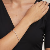 Ultra fine 'Tennis' Diamond Bracelet Crown Set - 0.70cts