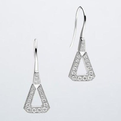 Small 'Russe' Diamond Earrings