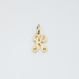 Initials pendant