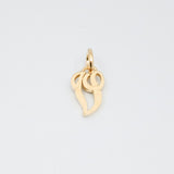 Initials pendant