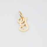 Initials pendant