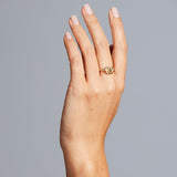 'Marcello' Single Knot Ring
