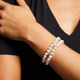 'Apus' Double Row Akoya Pearl Bracelet