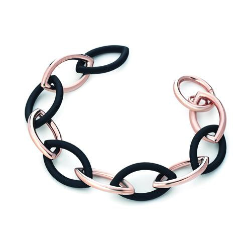 'Marcello' Marquise Two-Tone Bracelet