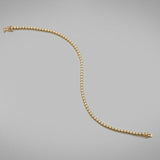 Ultra fine 'Tennis' Diamond Bracelet Crown Set - 0.70cts