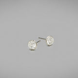 'BUNDOVA' BEZEL SET DIAMOND STUDS