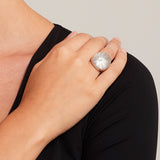 'Apus' Diamond Ring in White Gold