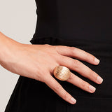 'Bundova' Bomb Ring in Rose Gold