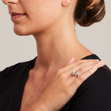 'Lyra' Diamond Ring in White Gold