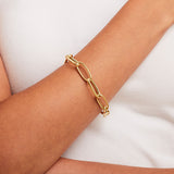 'Marcello' Oval Link Bracelet