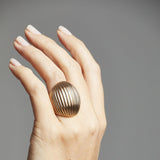'Bundova' Bomb Ring in Rose Gold
