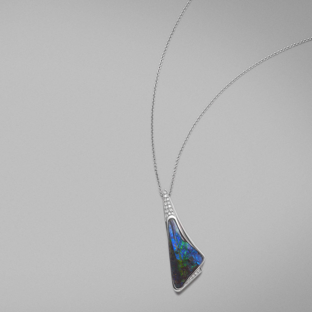 'Caelum' Boulder Opal Pendant