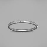 'Couture' Baguette Diamond Bangle