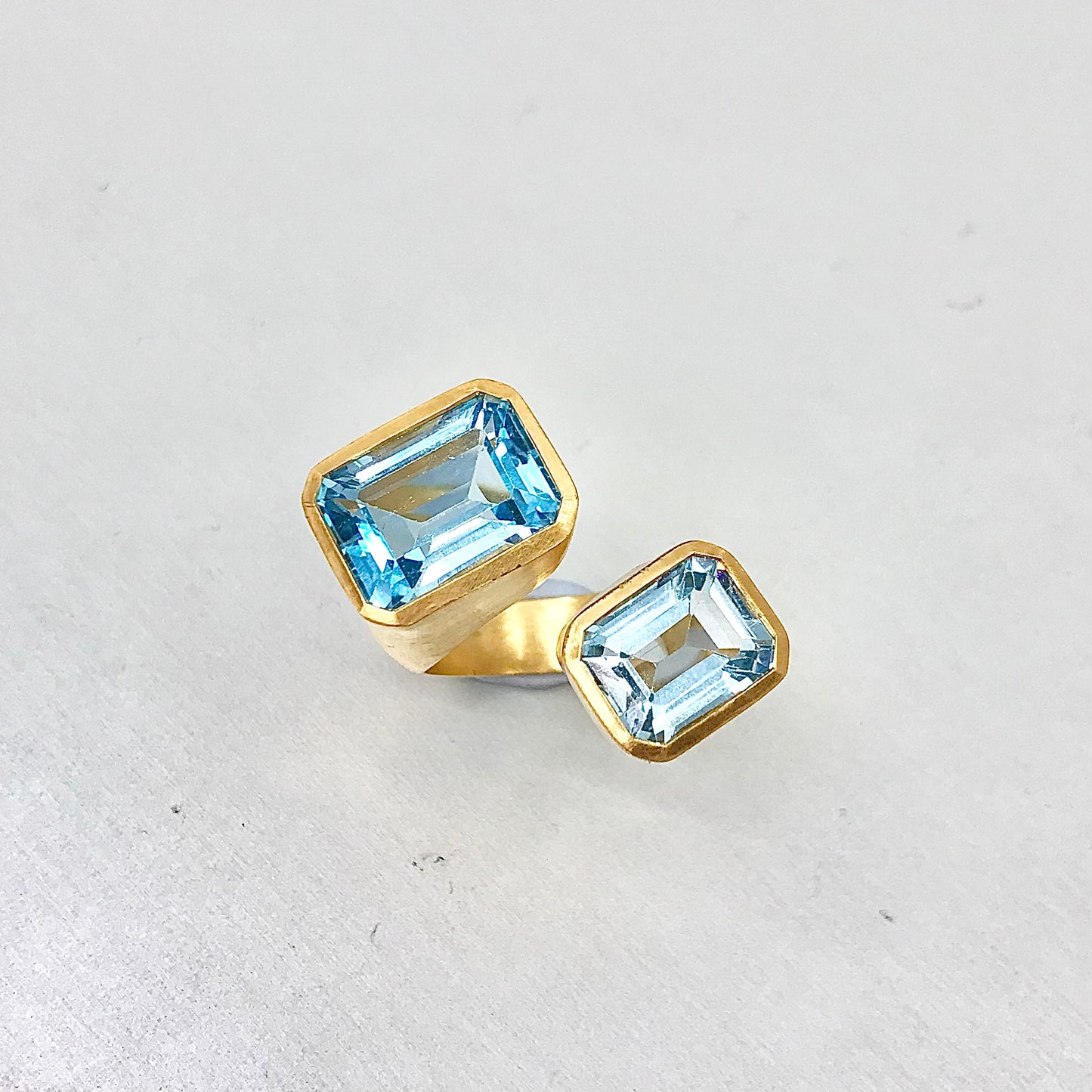 'Corvus' Topaz Ring