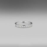 'Lovers' Princess Cut Diamond Eternity Ring