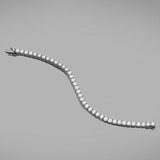 4 Claw 'Tennis' Diamond Bracelet