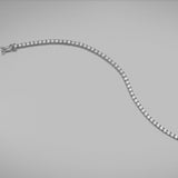 Ultra fine 'Tennis' Diamond Bracelet Crown Set - 0.70cts