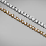 Ultra fine 'Tennis' Diamond Bracelet Crown Set - 0.70cts
