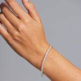 4 Claw 'Tennis' Diamond Bracelet