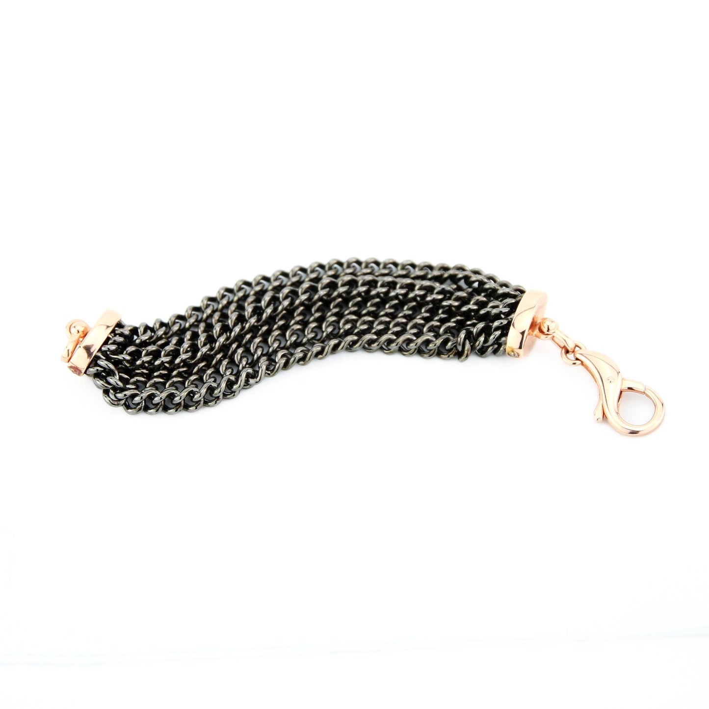 'Marcello' Multi Chain Two-Tone Bracelet